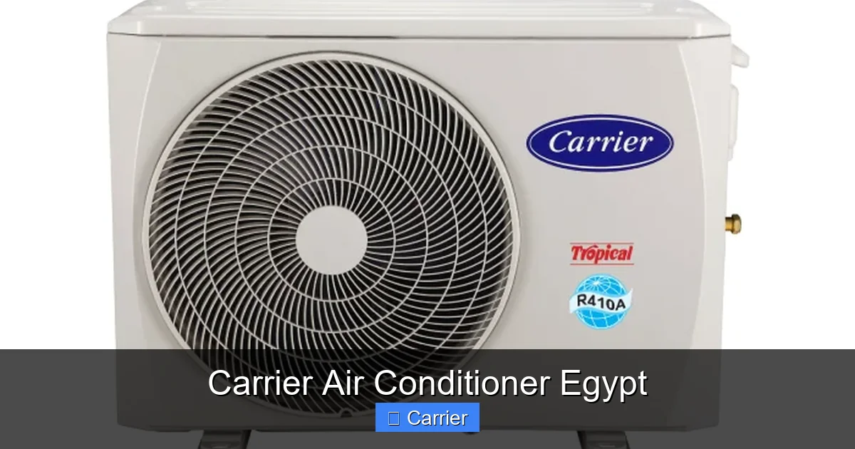 Carrier Air Conditioner Egypt