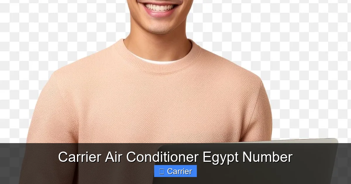 Carrier Air Conditioner Egypt Number