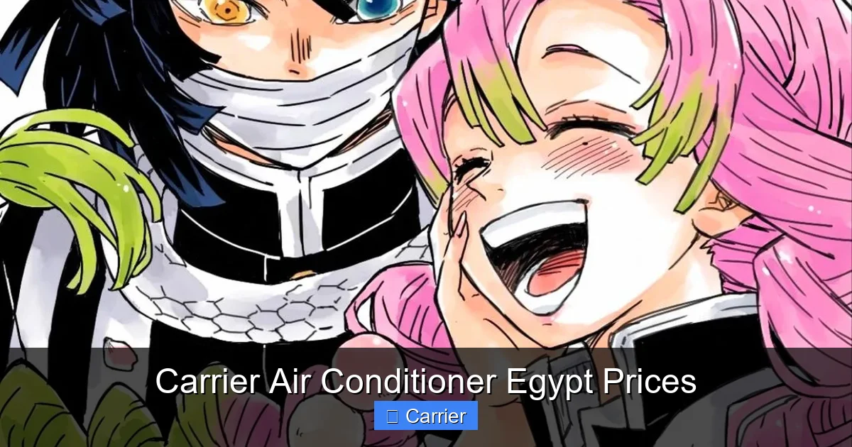Carrier Air Conditioner Egypt Prices