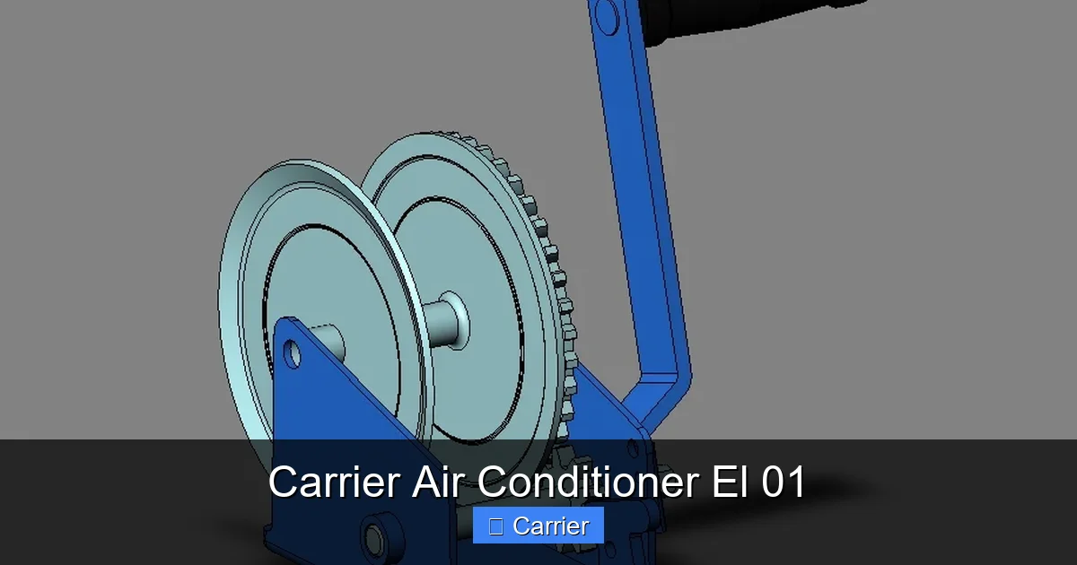 Carrier Air Conditioner El 01