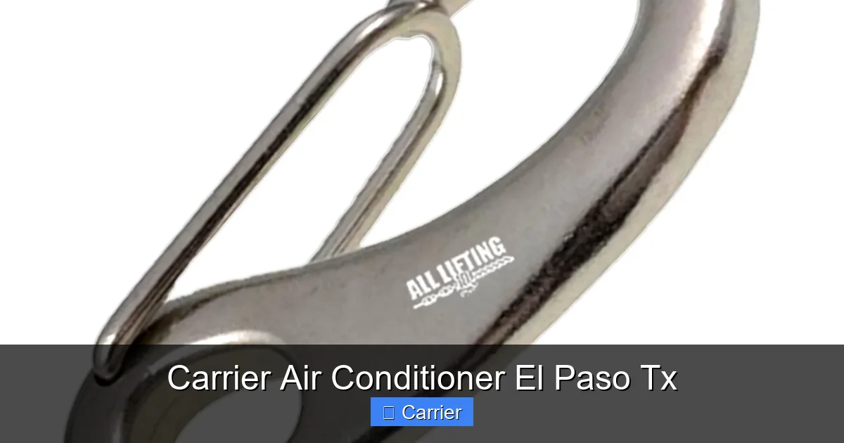 Carrier Air Conditioner El Paso Tx