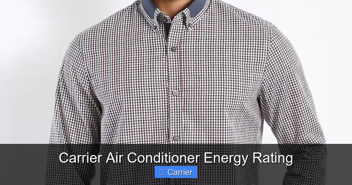 Carrier Air Conditioner Energy Rating