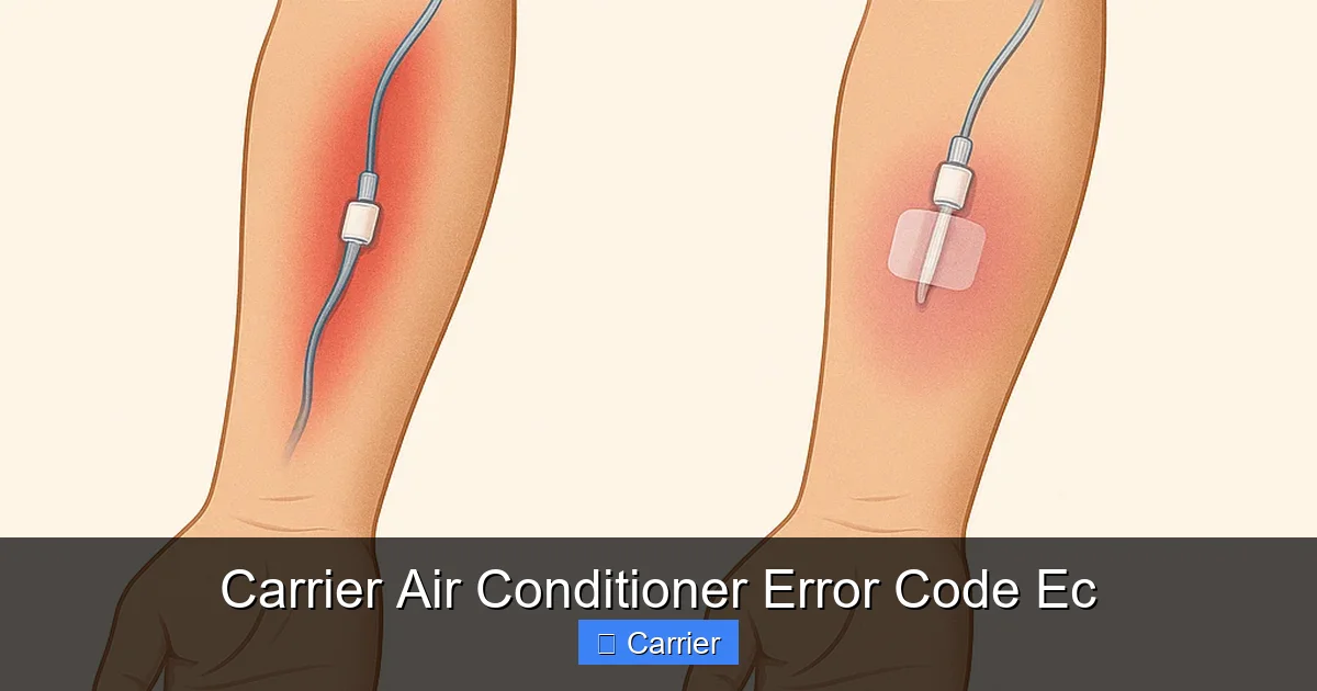 Carrier Air Conditioner Error Code Ec