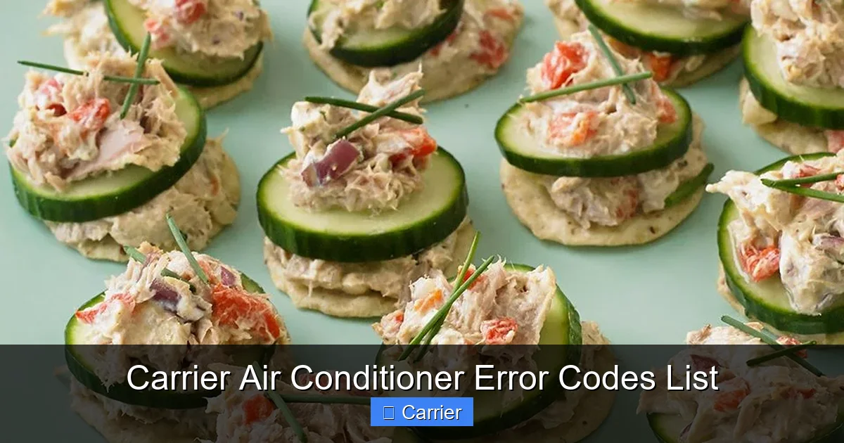 Carrier Air Conditioner Error Codes List