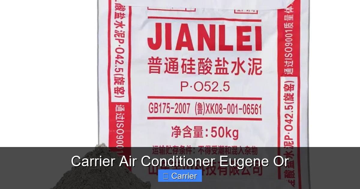 Carrier Air Conditioner Eugene Or