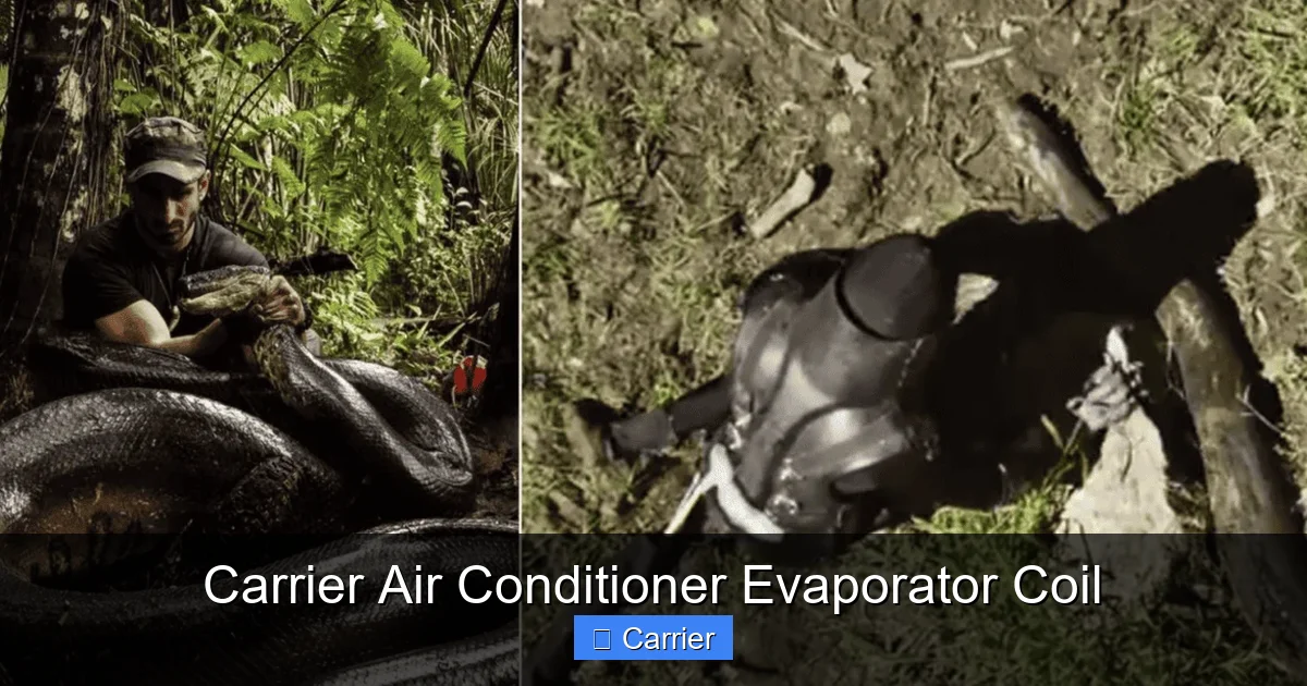Carrier Air Conditioner Evaporator Coil