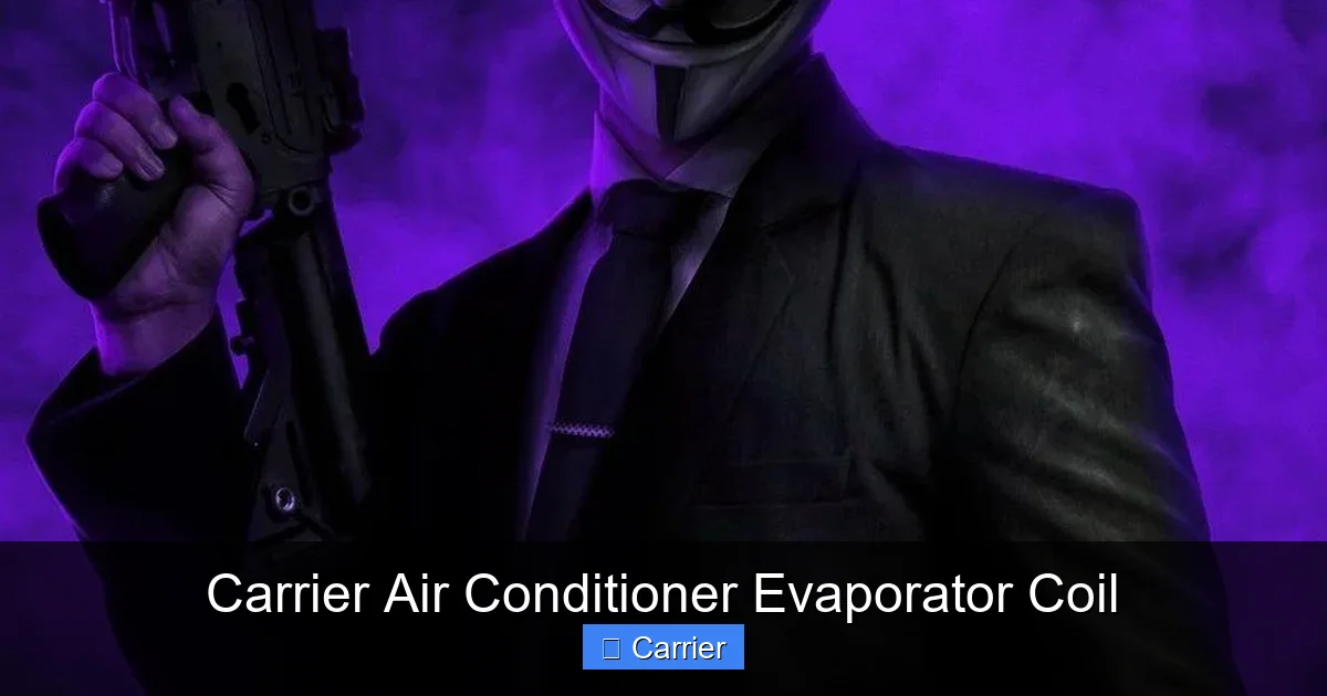 Carrier Air Conditioner Evaporator Coil