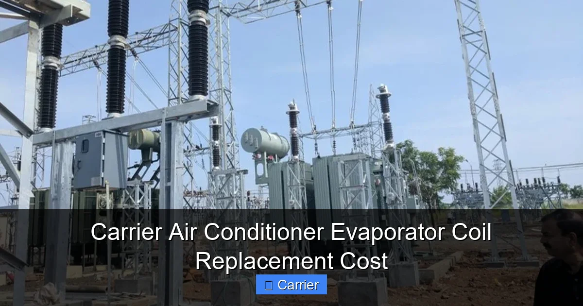 Carrier Air Conditioner Evaporator Coil Replacement Cost
