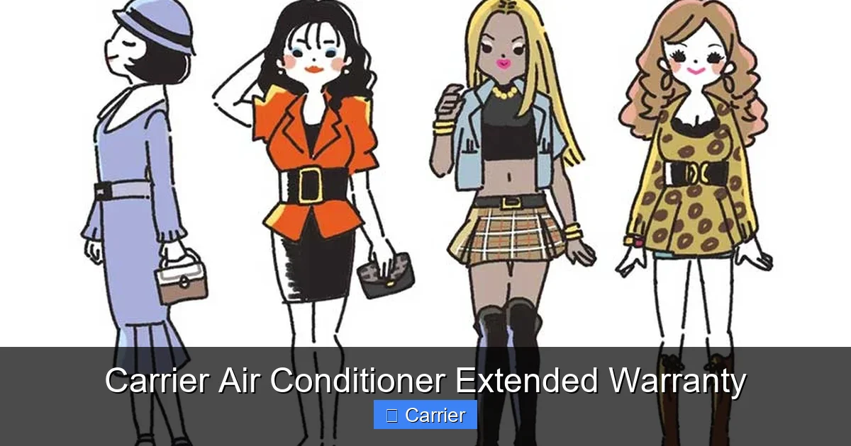 Carrier Air Conditioner Extended Warranty