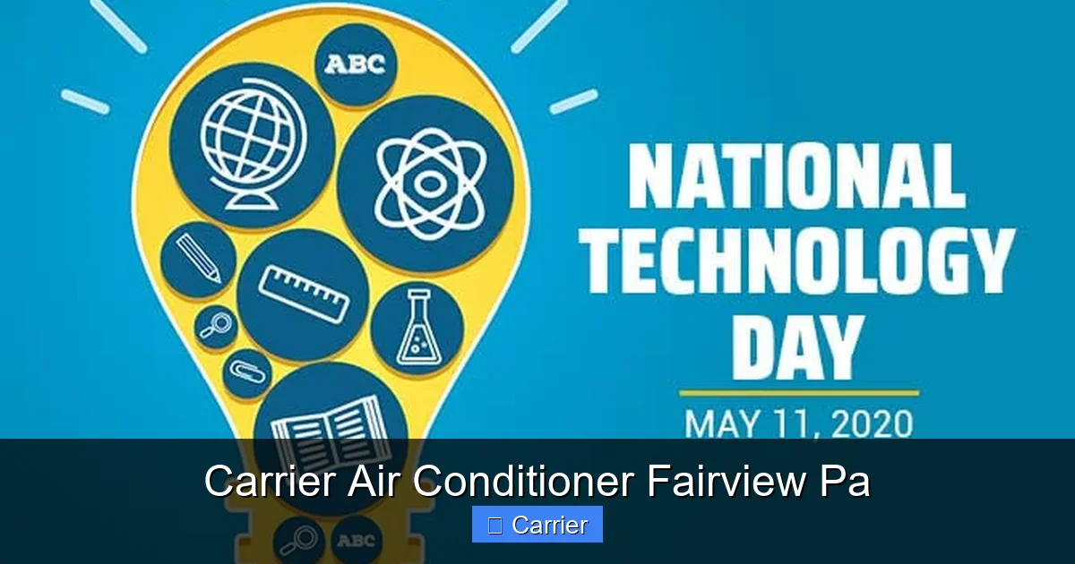 Carrier Air Conditioner Fairview Pa