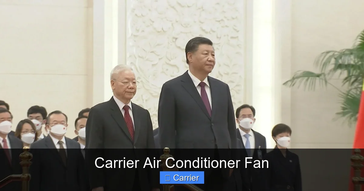 Carrier Air Conditioner Fan