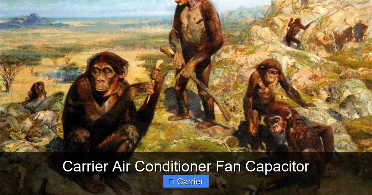 Carrier Air Conditioner Fan Capacitor