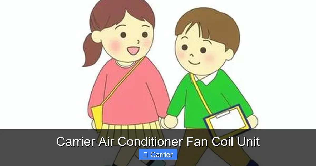 Carrier Air Conditioner Fan Coil Unit