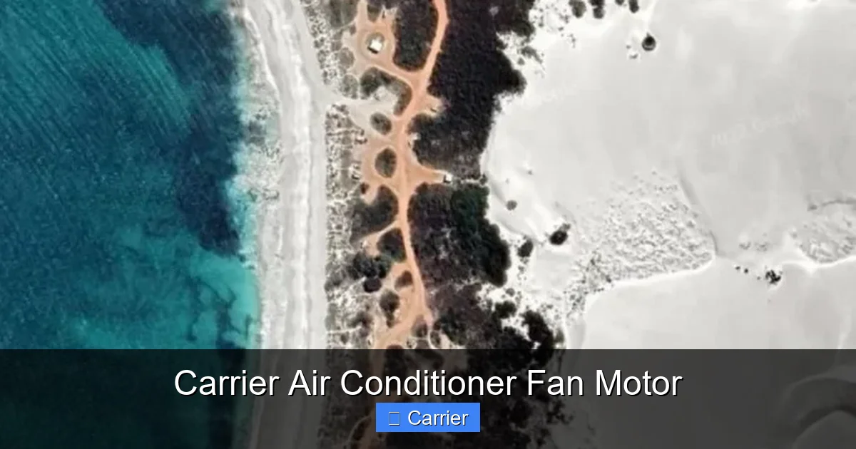 Carrier Air Conditioner Fan Motor