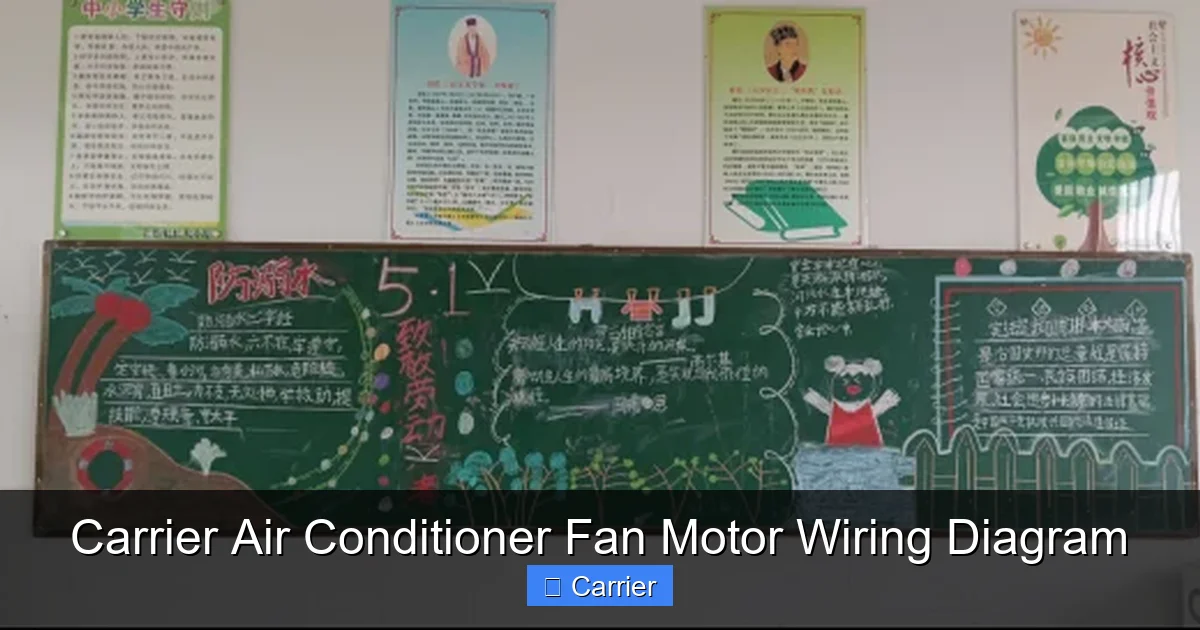 Carrier Air Conditioner Fan Motor Wiring Diagram