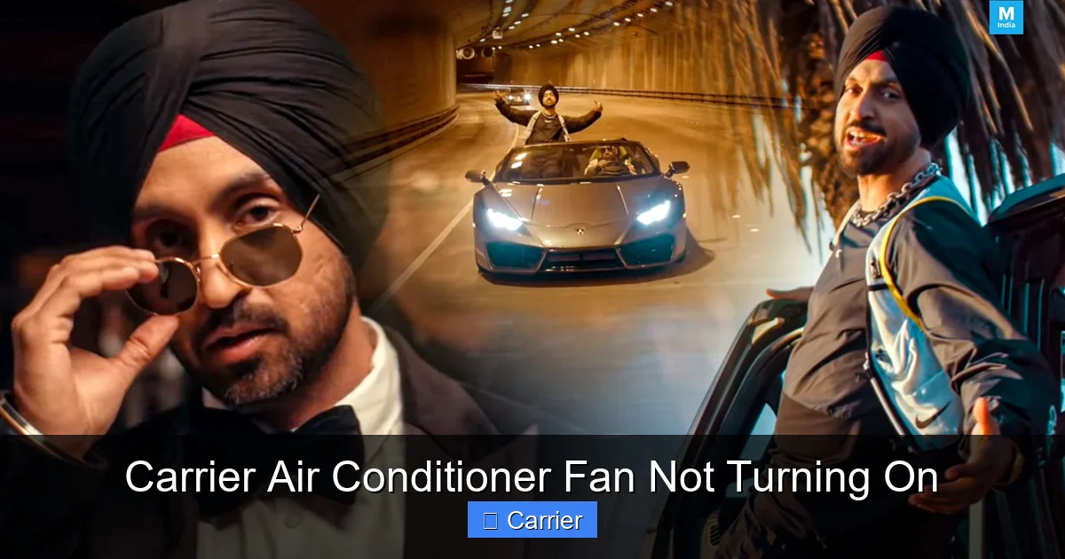 Carrier Air Conditioner Fan Not Turning On