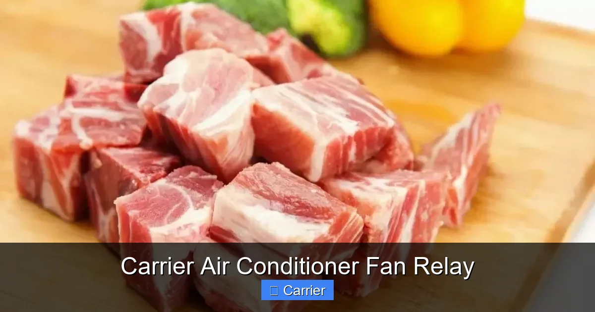 Carrier Air Conditioner Fan Relay