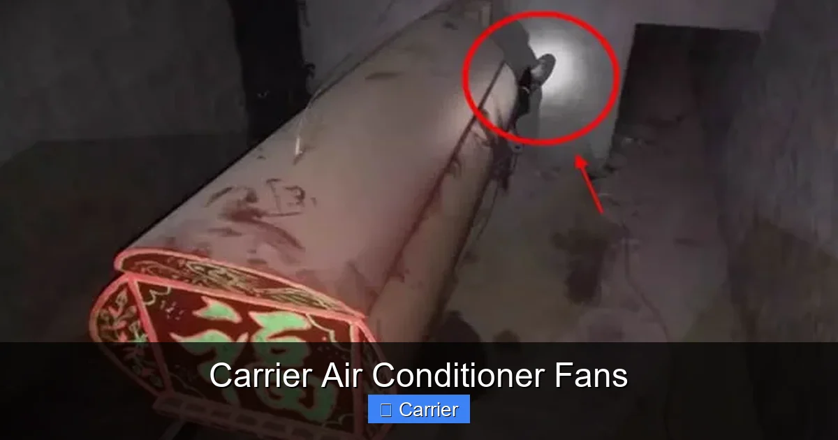 Carrier Air Conditioner Fans