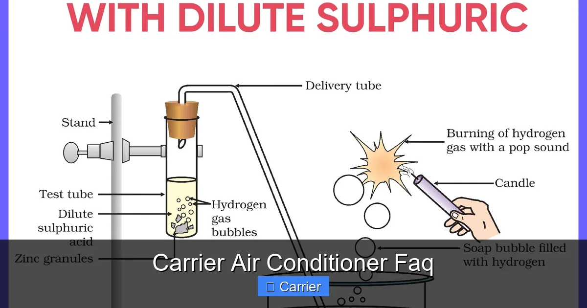 Carrier Air Conditioner Faq