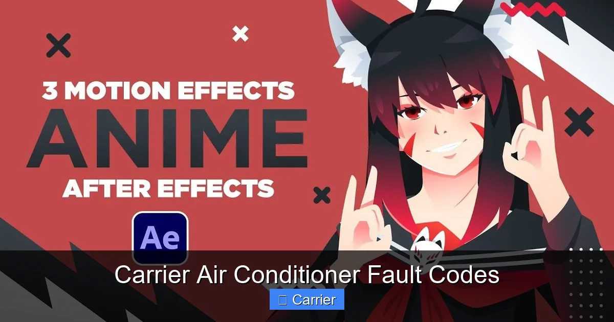 Carrier Air Conditioner Fault Codes