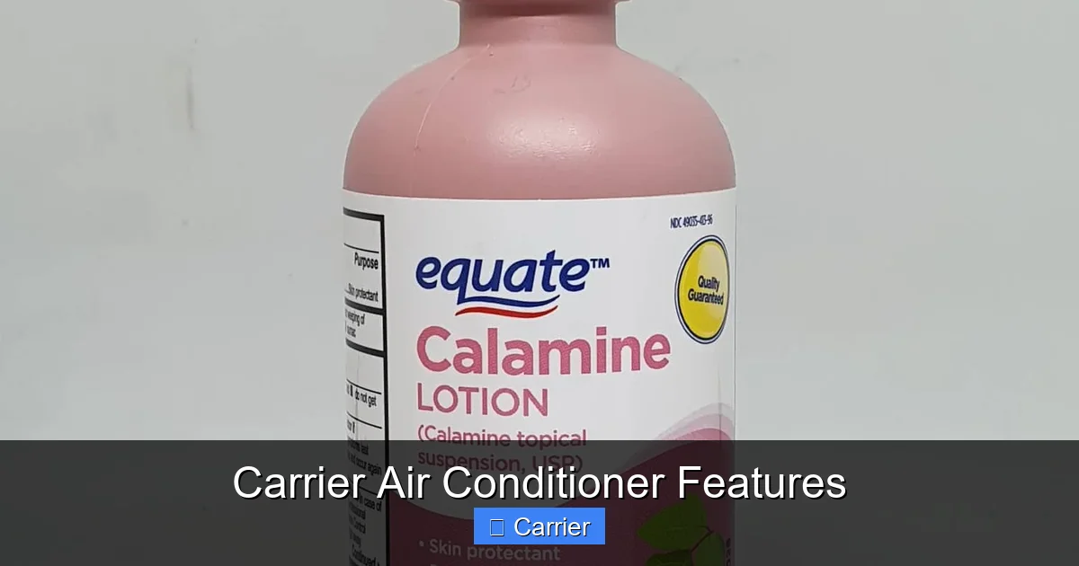 Carrier Air Conditioner Features