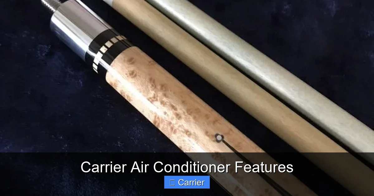 Carrier Air Conditioner Features