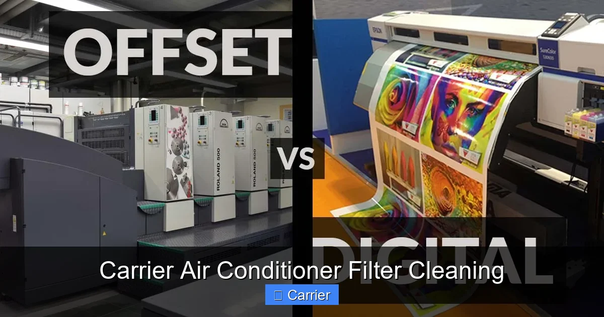 Carrier Air Conditioner Filter Cleaning