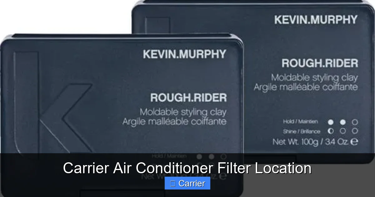 Carrier Air Conditioner Filter Location