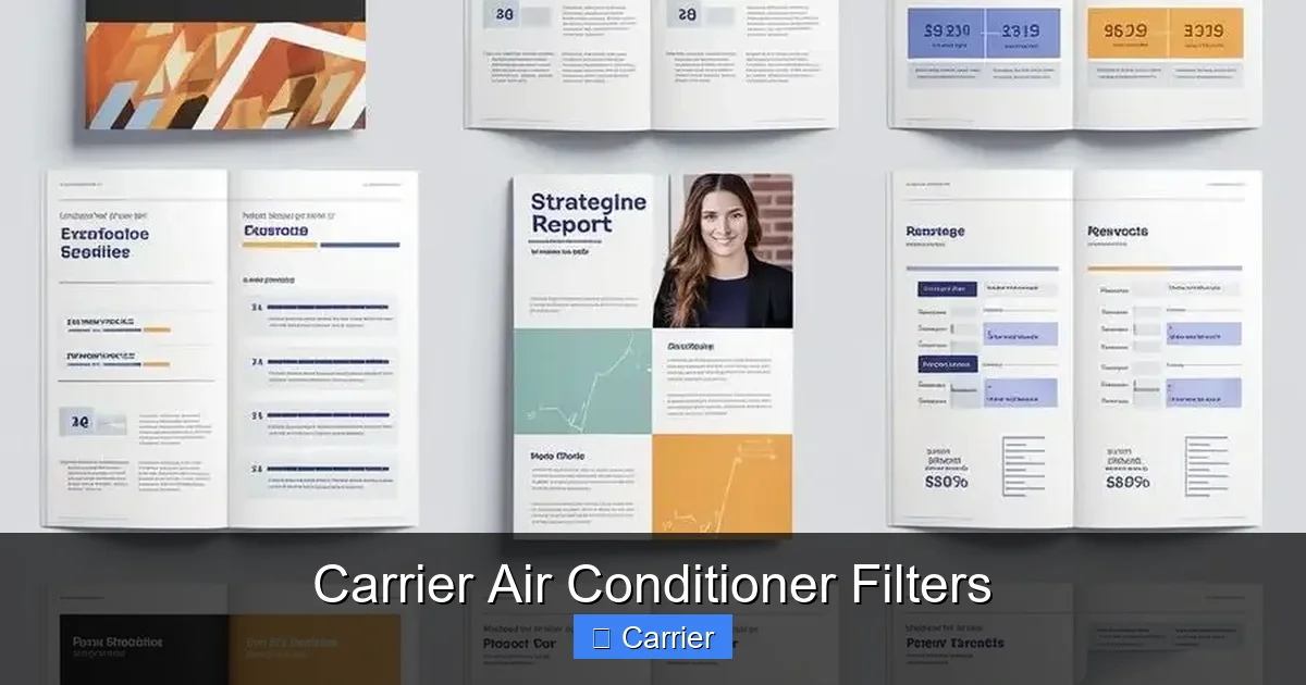 Carrier Air Conditioner Filters