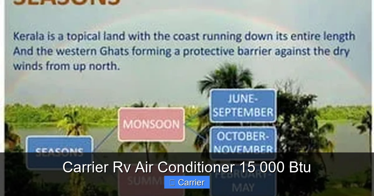 Carrier Rv Air Conditioner 15 000 Btu