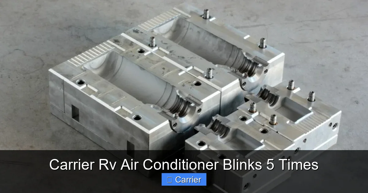 Carrier Rv Air Conditioner Blinks 5 Times