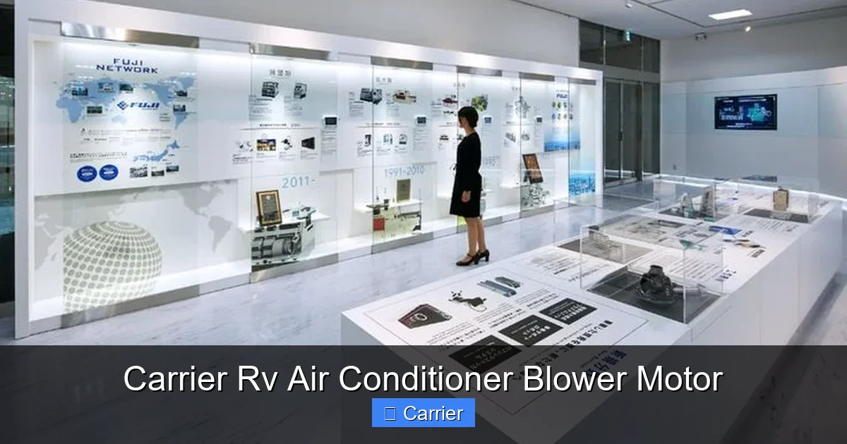 Carrier Rv Air Conditioner Blower Motor