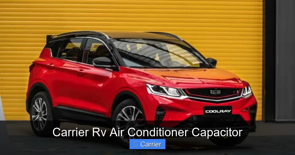 Carrier Rv Air Conditioner Capacitor