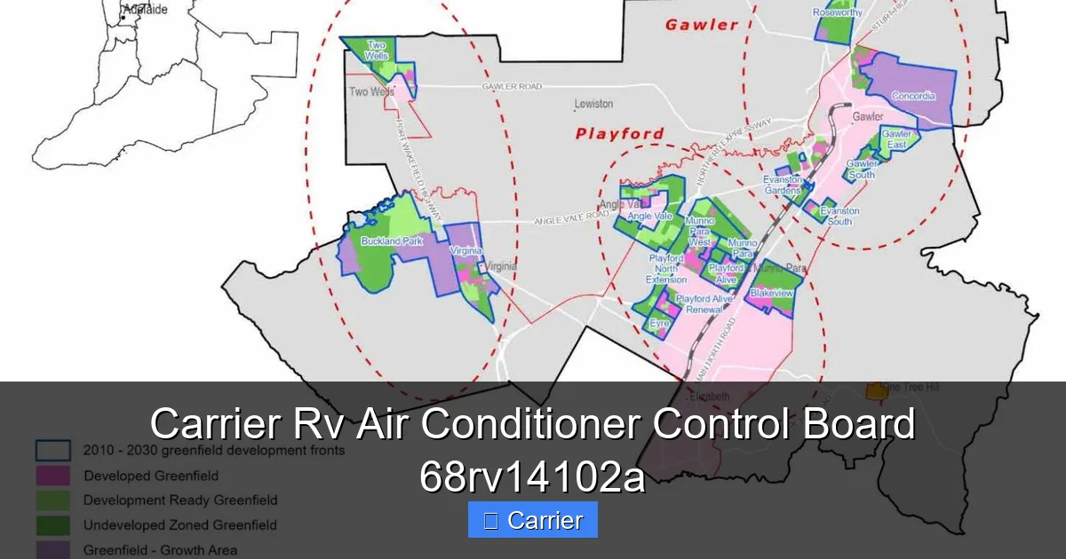Carrier Rv Air Conditioner Control Board 68rv14102a