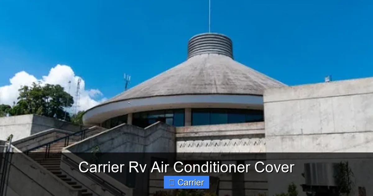 Carrier Rv Air Conditioner Cover