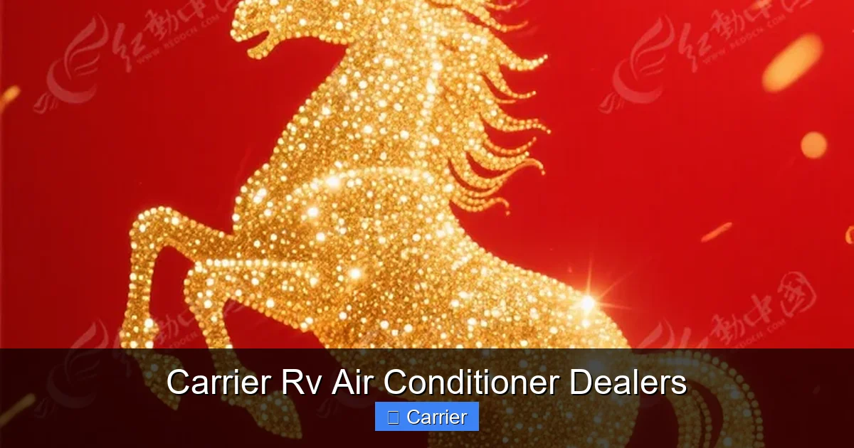 Carrier Rv Air Conditioner Dealers