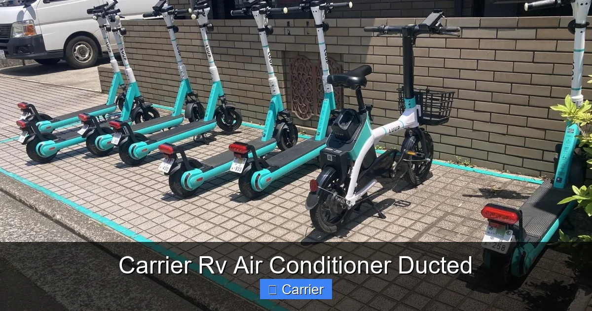 Carrier Rv Air Conditioner Ducted