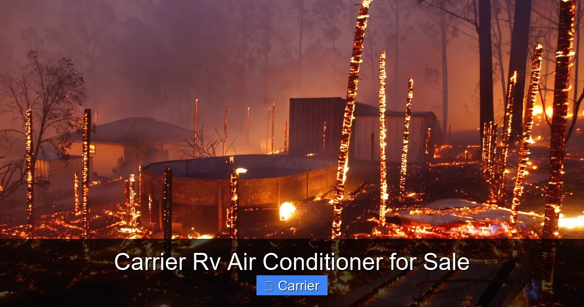 Carrier Rv Air Conditioner for Sale