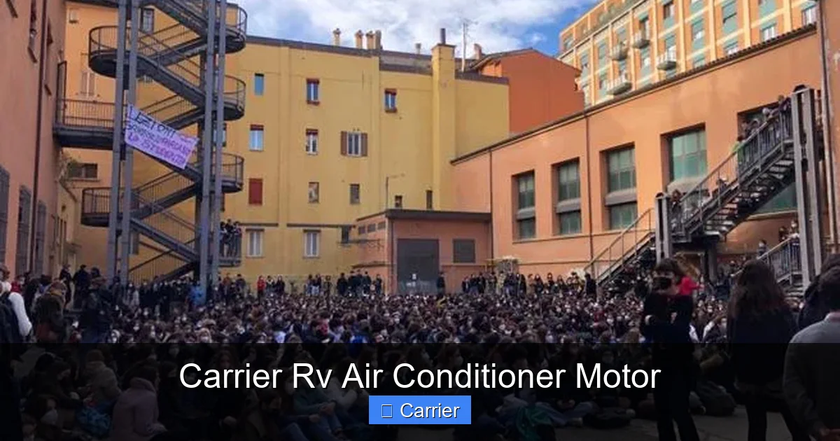 Carrier Rv Air Conditioner Motor
