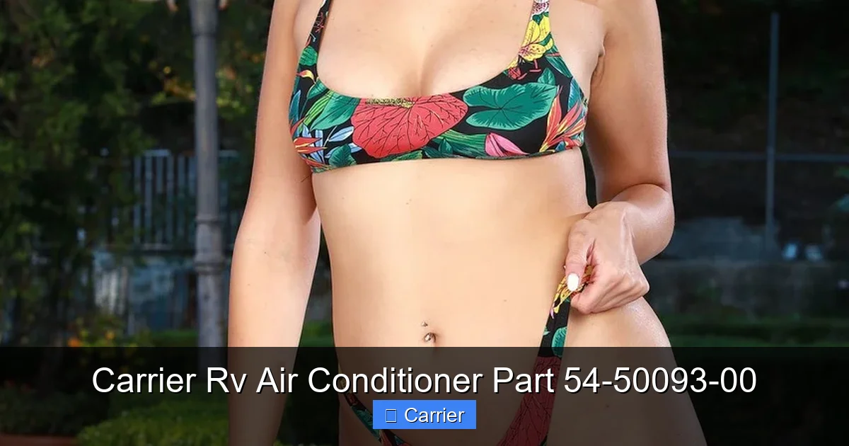 Carrier Rv Air Conditioner Part 54-50093-00