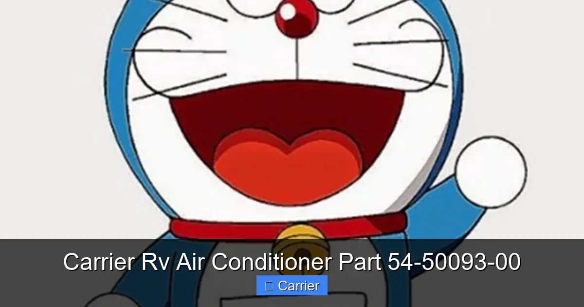 Carrier Rv Air Conditioner Part 54-50093-00
