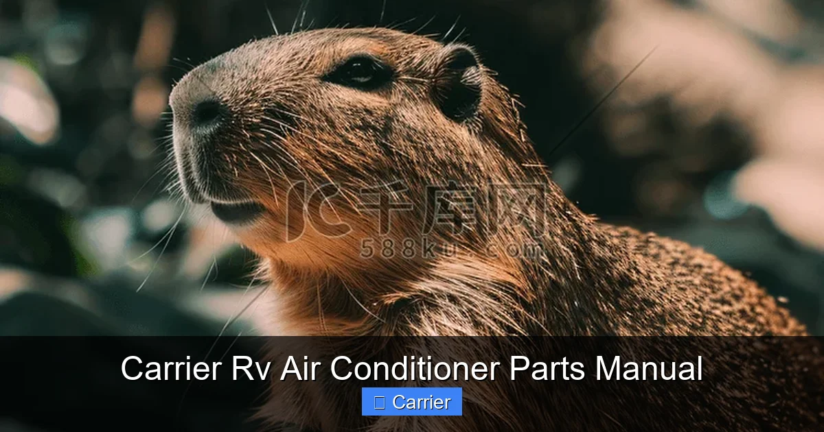 Carrier Rv Air Conditioner Parts Manual