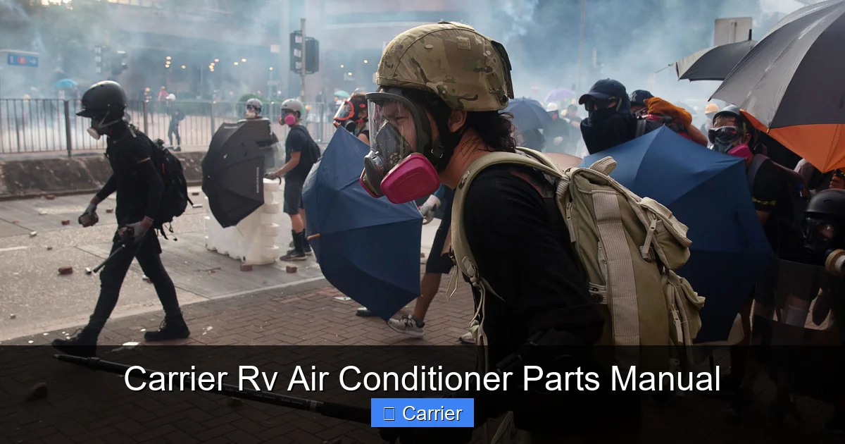 Carrier Rv Air Conditioner Parts Manual