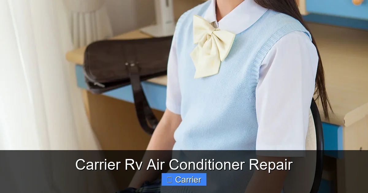 Carrier Rv Air Conditioner Repair
