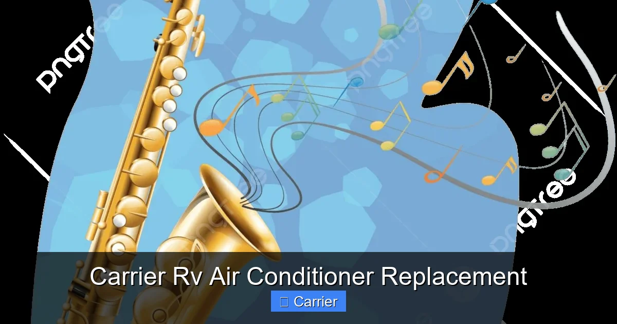 Carrier Rv Air Conditioner Replacement