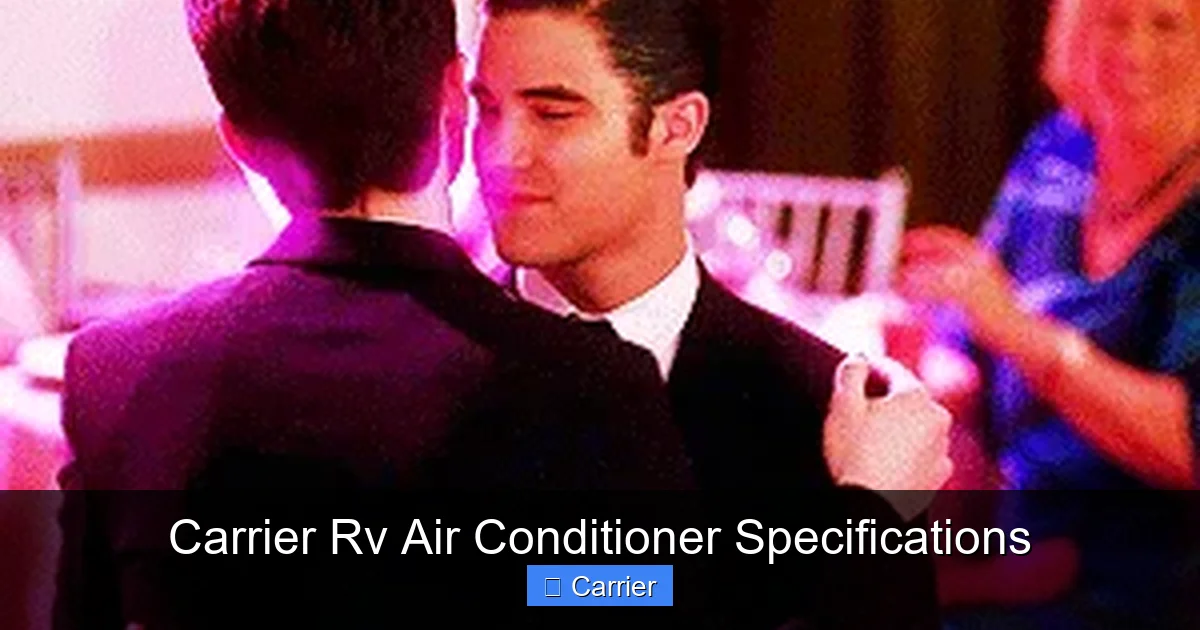 Carrier Rv Air Conditioner Specifications