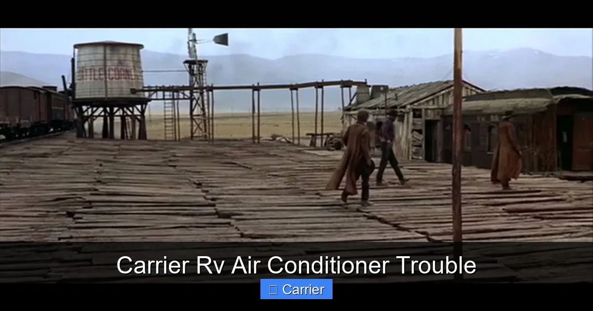 Carrier Rv Air Conditioner Trouble