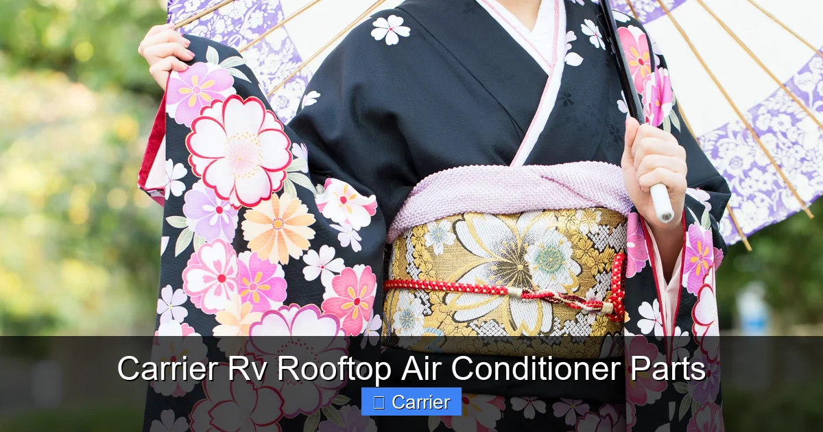 Carrier Rv Rooftop Air Conditioner Parts