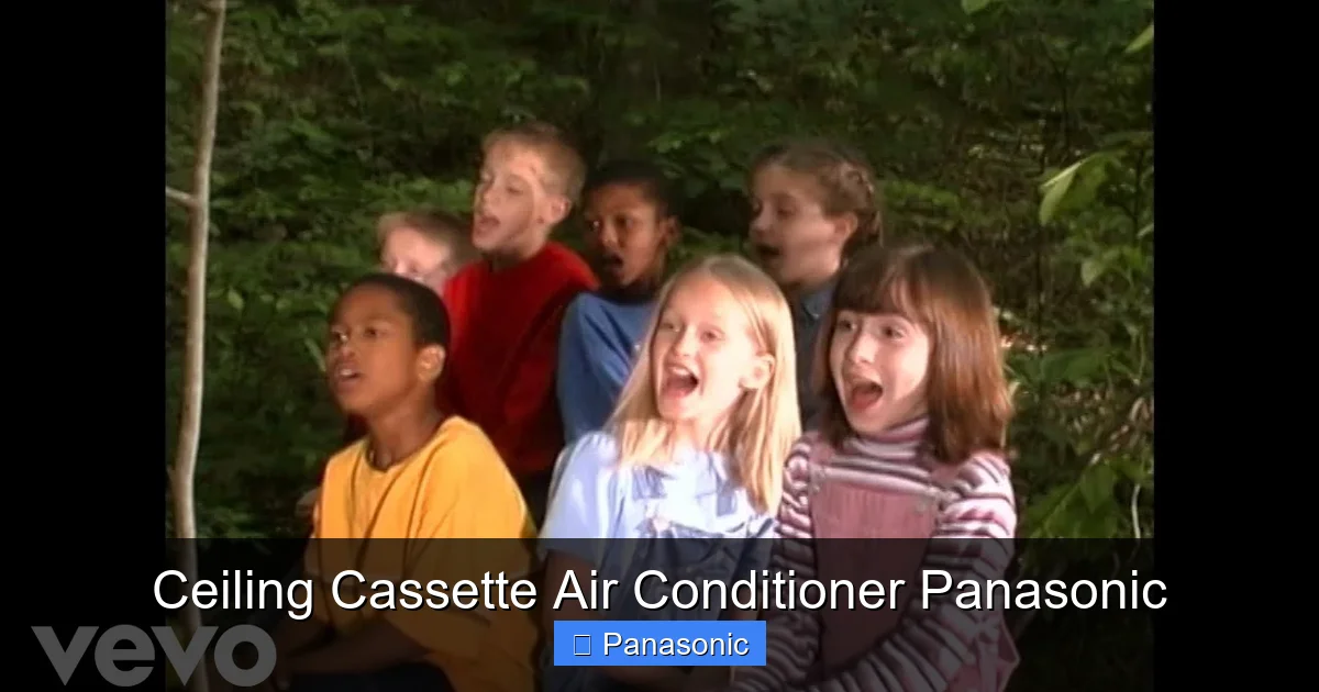 Ceiling Cassette Air Conditioner Panasonic