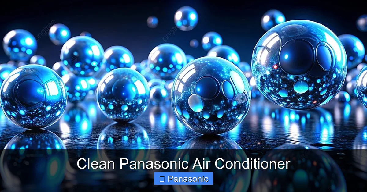 Clean Panasonic Air Conditioner